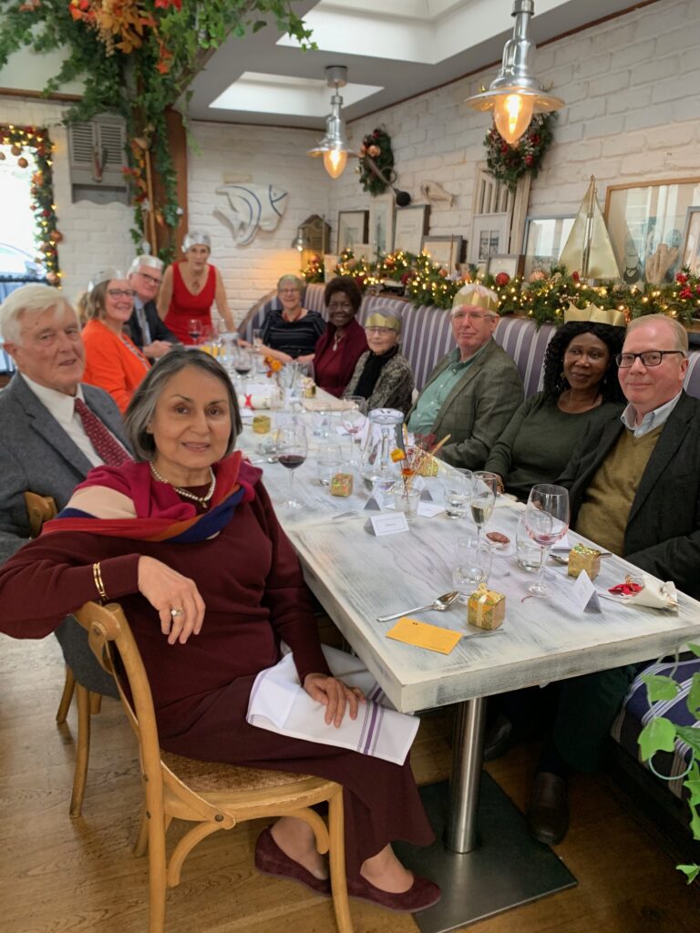 Report on London Region Festive/  Christmas Lunch  2024