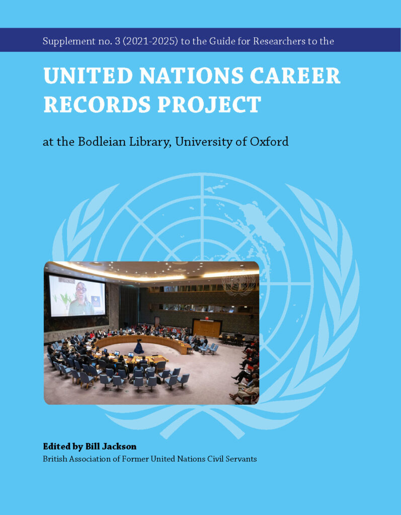 UN Career Records Project August 2026 Update